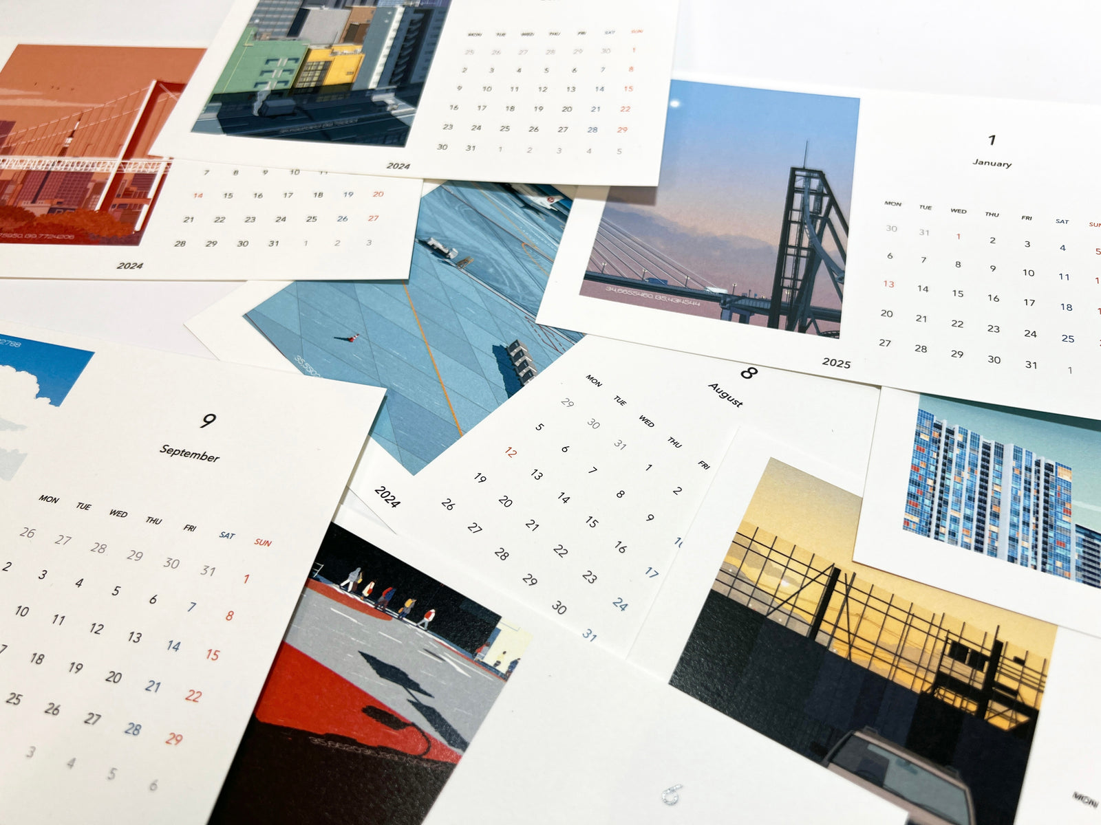 卓上カレンダー – SHIMADA Rie ｜ 嶋田里英