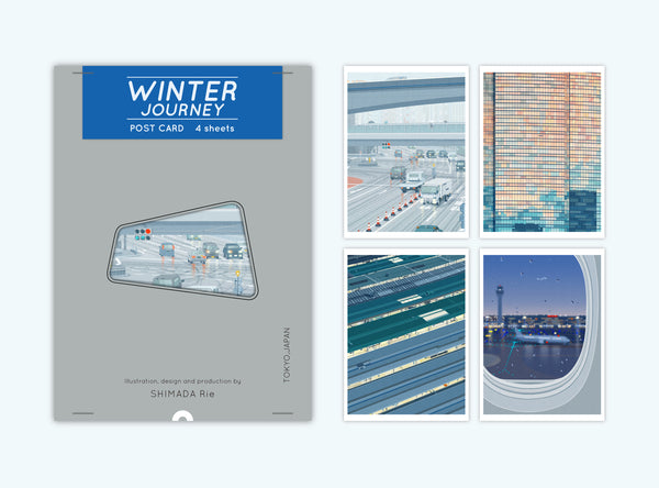 「WINTER JOURNEY」ポストカード４枚セット